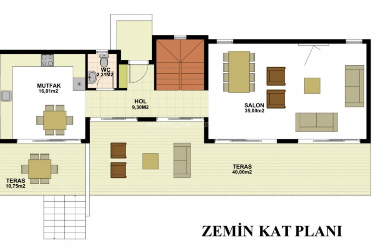 Вилла 4+1 в Фетхие, Турция | PKK-45748