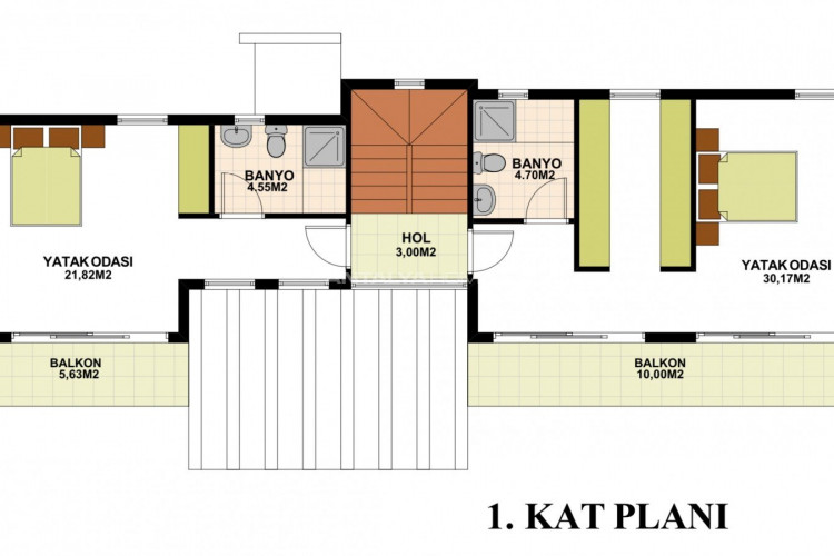 Вилла 4+1 в Фетхие, Турция | PKK-45748