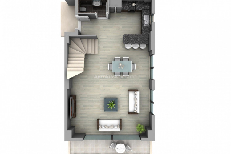 Вилла 4+1 в Фетхие, Турция | PTE-45771