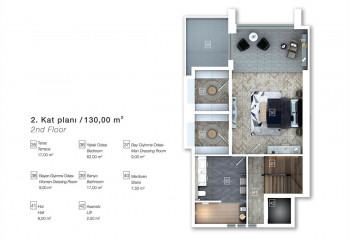 Вилла 6+1 в Коньяалты, Анталия, Турция | SBB-05777