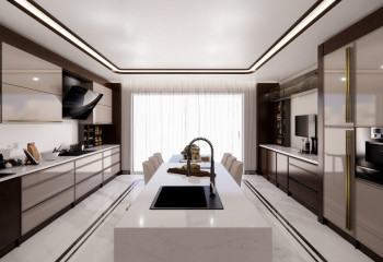 Вилла 6+1 в Бююкчекмедже, Турция | PKK-46744