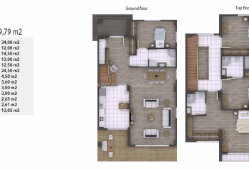 Вилла 4+1 в Измите, Турция | PBB-46780