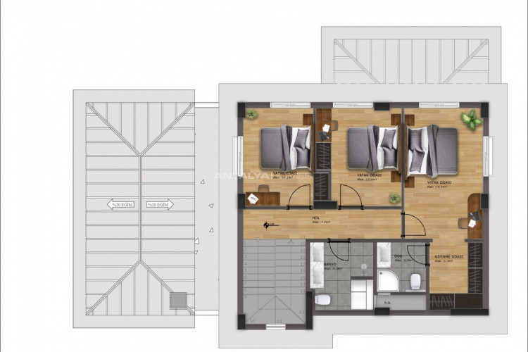 Вилла 4+1 в Трабзоне, Турция | PTE-46860