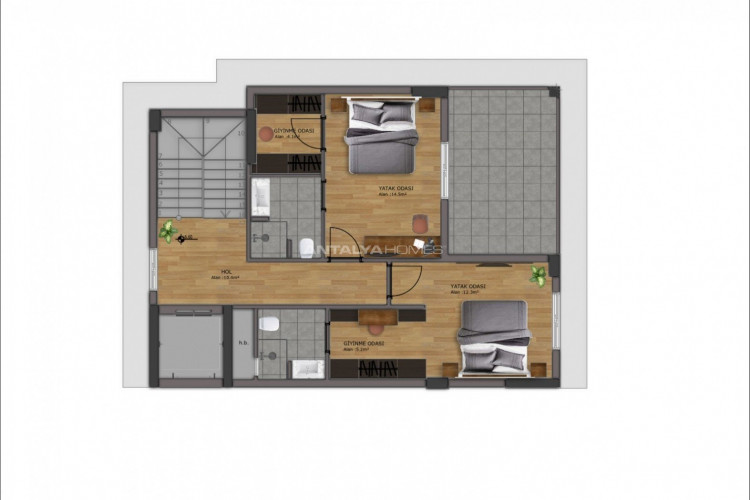 Вилла 4+1 в Трабзоне, Турция | PTE-46860