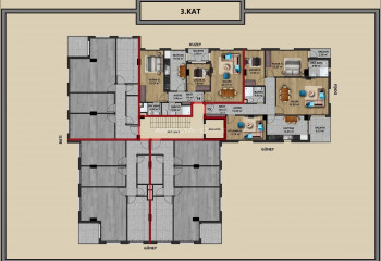 Квартира 2+1 в Анталии, Турция | PKK-47081