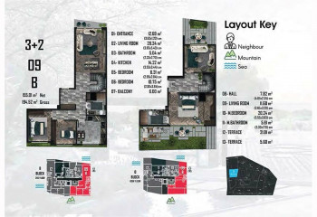 Квартира 2+1 в Чинарджике, Турция | PTE-47194