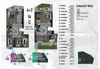 Квартира 2+1 в Чинарджике, Турция | PTE-47194