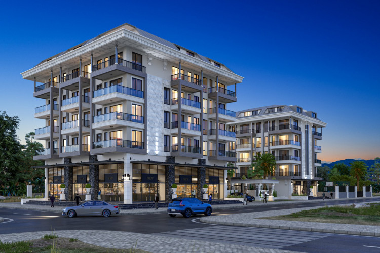 Квартира 1+1 в Каргыджаке, Алания, Турция | PKK-47339