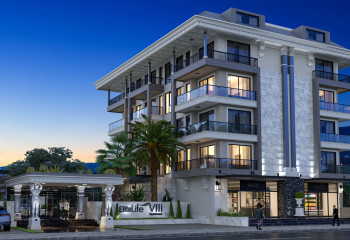 Квартира 1+1 в Каргыджаке, Алания, Турция | SBB-47365