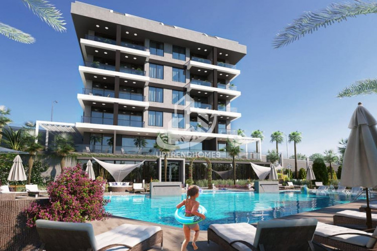 Квартира 1+1 в Каргыджаке, Алания, Турция | SBB-47415