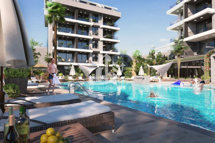 Квартира 1+1 в Каргыджаке, Алания, Турция | SBB-47415