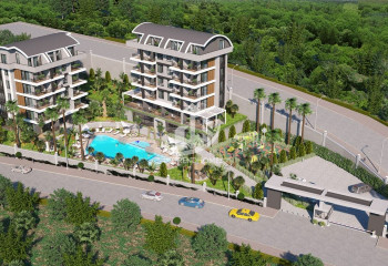 Квартира 1+1 в Каргыджаке, Алания, Турция | SBB-47415