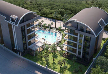 Квартира 1+1 в Каргыджаке, Алания, Турция | SBB-47415