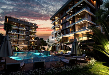 Квартира 1+1 в Каргыджаке, Алания, Турция | SBB-47415