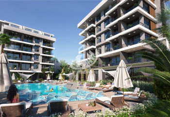 Квартира 1+1 в Каргыджаке, Алания, Турция | SBB-47415