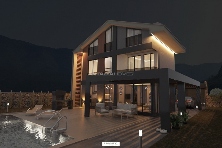 Вилла 3+1 в Фетхие, Турция | STE-47461