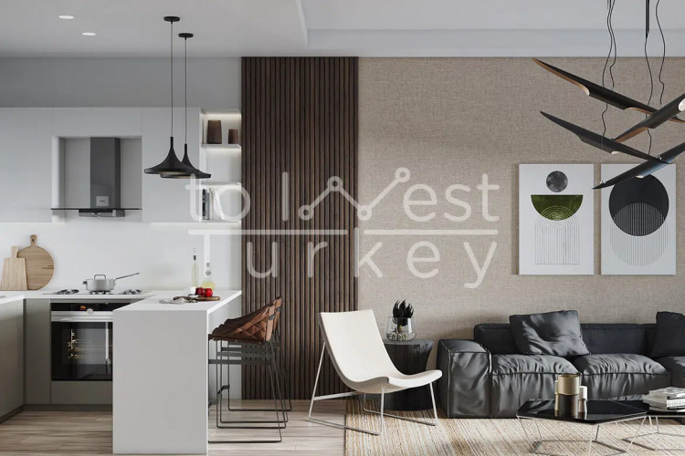 Квартира 1+1 в Стамбуле, Турция | PTE-47613