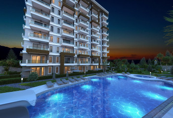 Квартира 1+1 в Демирташе, Алания, Турция | PTE-47932