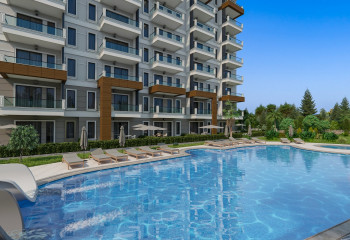 Квартира 1+1 в Демирташе, Алания, Турция | PTE-47932