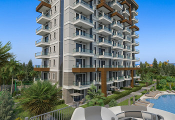 Квартира 1+1 в Демирташе, Алания, Турция | PTE-47932