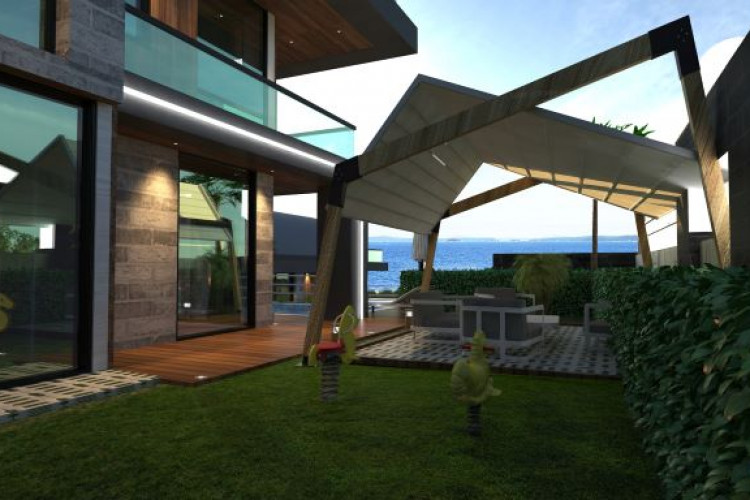 Вилла 4+1 в Каргыджаке, Алания, Турция | PBB-47948