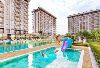 Квартира 1+1 в Демирташе, Алания, Турция | SBB-47942