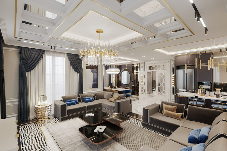 Вилла 5+1 в Каргыджаке, Алания, Турция | PTE-47981