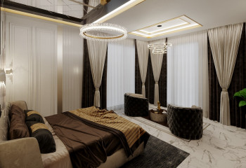 Вилла 5+1 в Каргыджаке, Алания, Турция | PTE-47981