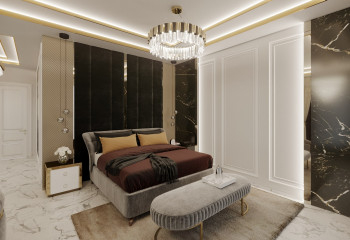 Вилла 5+1 в Каргыджаке, Алания, Турция | PTE-47981