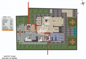 Пентхаус 2+1 в Алании, Турция | STE-48144