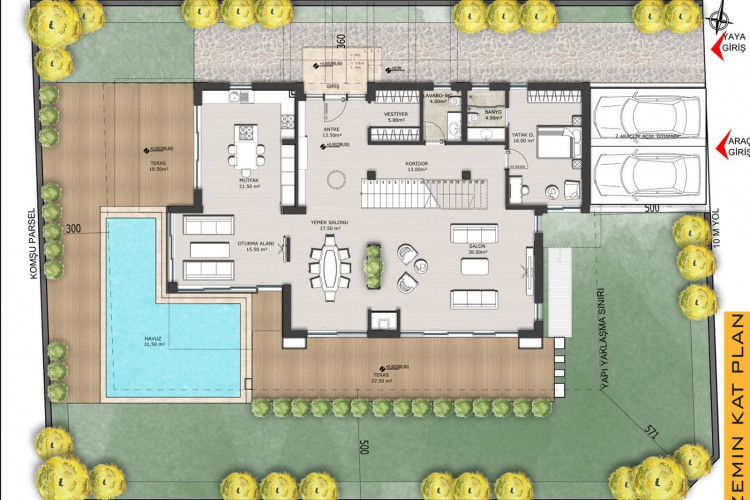 Вилла 4+1 в Анталии, Турция | STE-48161