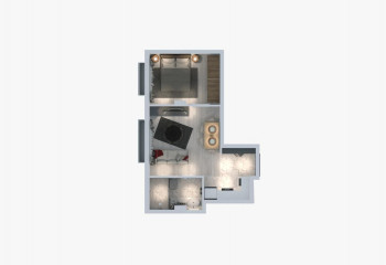 Квартира 1+1 в Дёшемеалты, Турция | PKK-48183