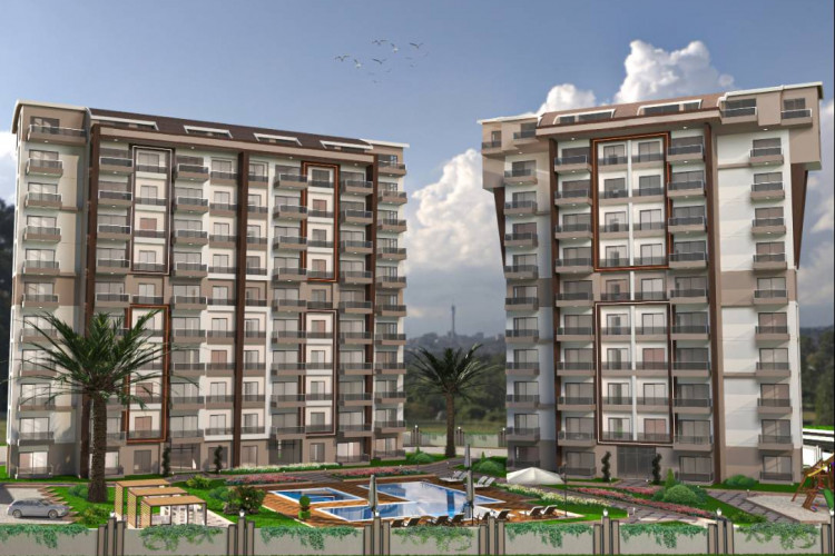Квартира 2+1 в Газипаше, Турция | STE-48305