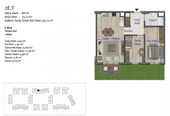 Квартира 1+1 в Анталии, Турция | SBB-48372