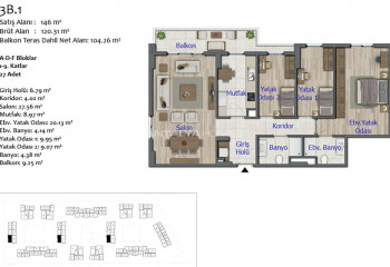 Квартира 1+1 в Анталии, Турция | SBB-48372
