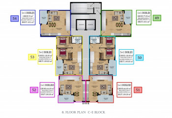 Пентхаус 2+1 в Алании, Турция | PKK-48406