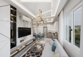 Квартира 2+1 в Алании, Турция | PTE-48409