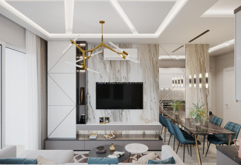 Квартира 2+1 в Алании, Турция | PTE-48409