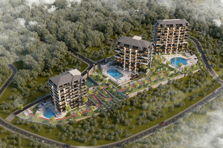 Квартира 4+1 в Алании, Турция | SBB-48376