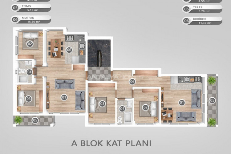 Квартира 2+1 в Бодруме, Турция | PBB-48441