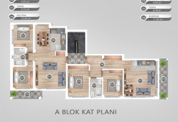 Квартира 2+1 в Бодруме, Турция | PBB-48441