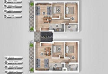 Квартира 2+1 в Бодруме, Турция | PBB-48441