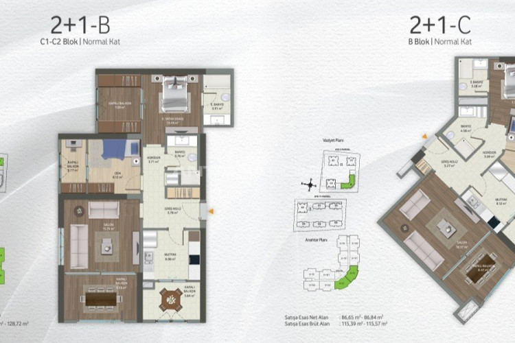 Квартира 2+1 в Стамбуле, Турция | STE-48497