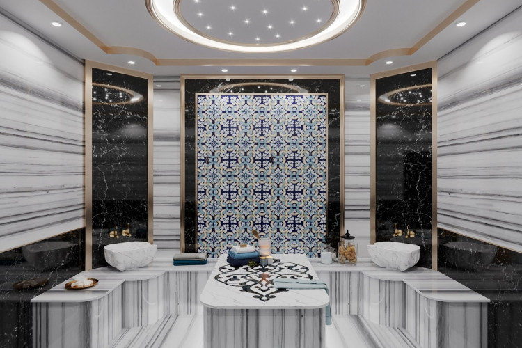 Вилла 4+1 в Каргыджаке, Алания, Турция | STE-48637