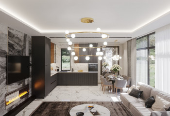 Вилла 4+1 в Каргыджаке, Алания, Турция | STE-48637