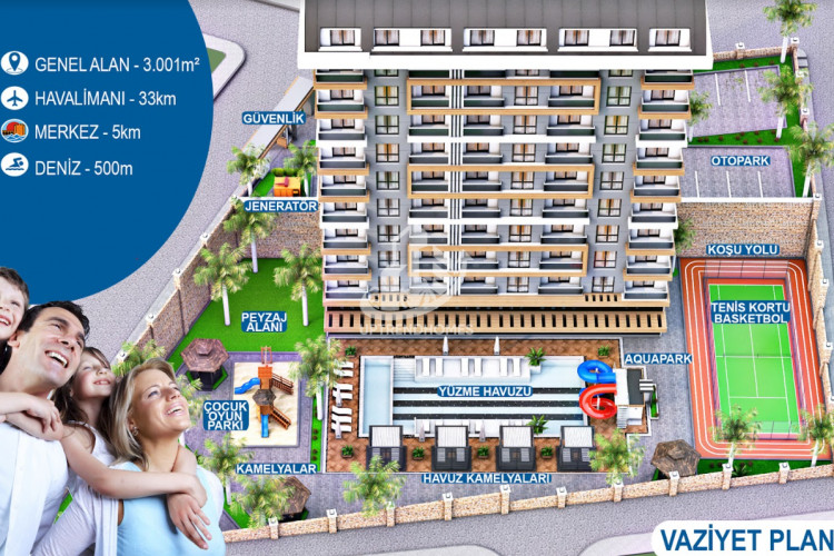 Пентхаус 2+1 в Тосмуре, Алания, Турция | PTE-48665