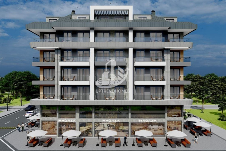 Квартира 1+1 в Каргыджаке, Алания, Турция | PTE-48721