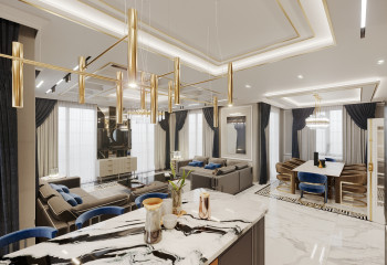 Вилла 5+1 в Каргыджаке, Алания, Турция | SBB-48710