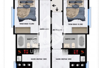 Пентхаус 2+1 в Алании, Турция | SBB-48725