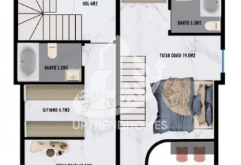 Пентхаус 2+1 в Алании, Турция | SBB-48725